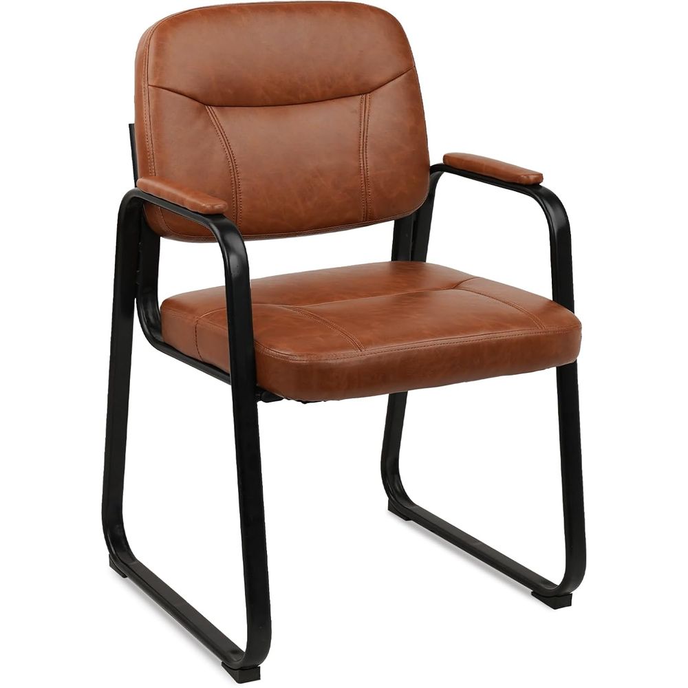 Leather Desk Pad - Fauteuils de réunion sans roulettes, chaise