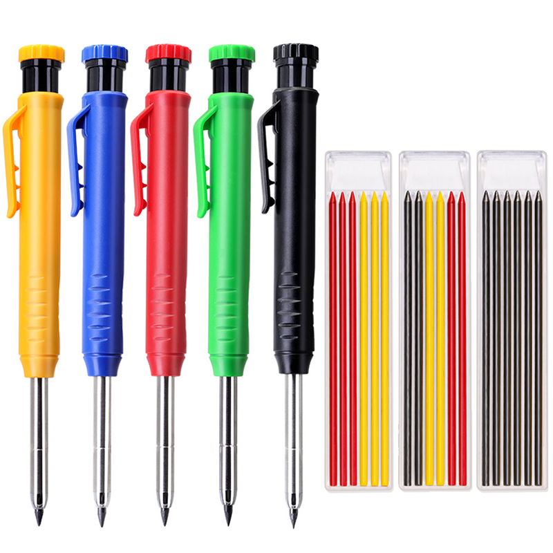 Staedtler Pencil Lumocolor - Ensemble de crayons de charpentier solide,