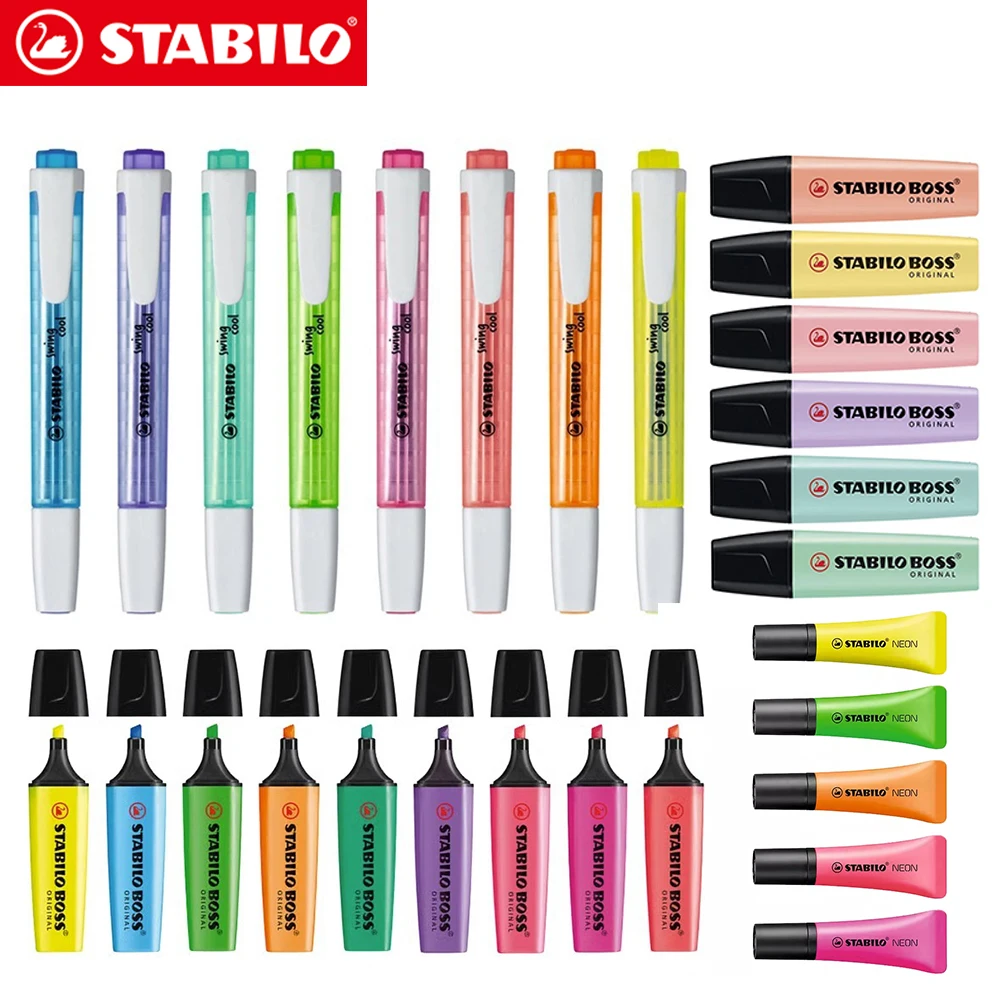 Stabilo Marker Boss - STABILO surligneur marqueurs ensemble BOSS 70