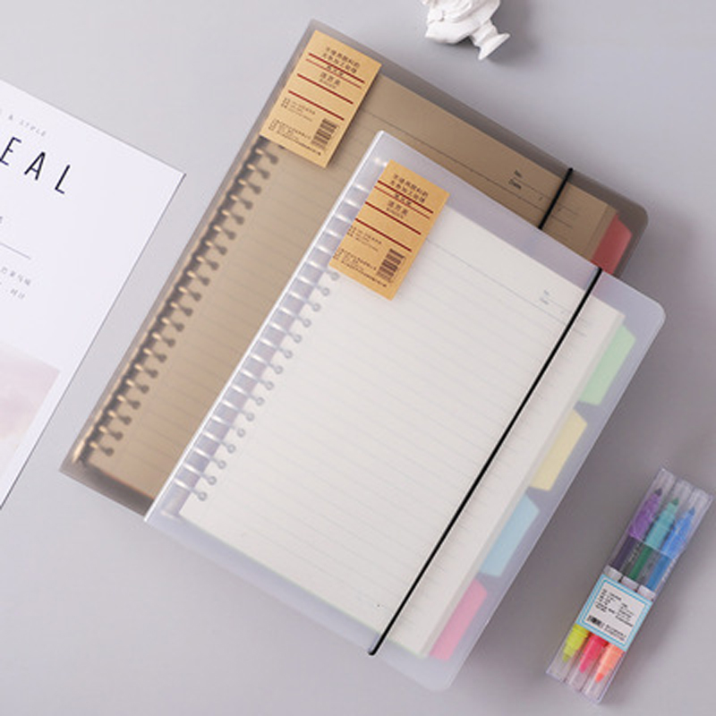 Binder A4 Lever - Recharge de feuilles mobiles A4/B5/A5, carnet