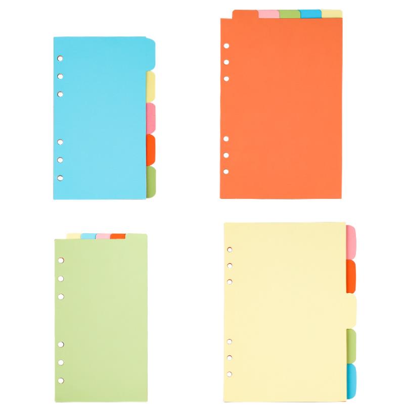 Tab Divider A4 - A5/A6/A7/B5/A4 diviseur de papier Index Page
