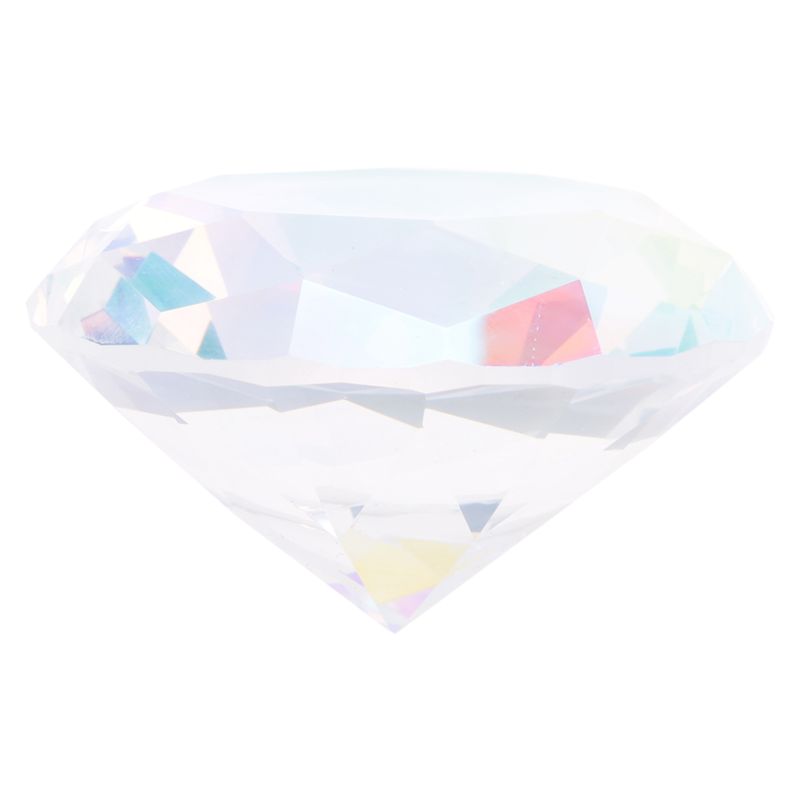 Paper Weight Crystal - Presse-papiers en cristal diamanté AT84-60mm, Prisme