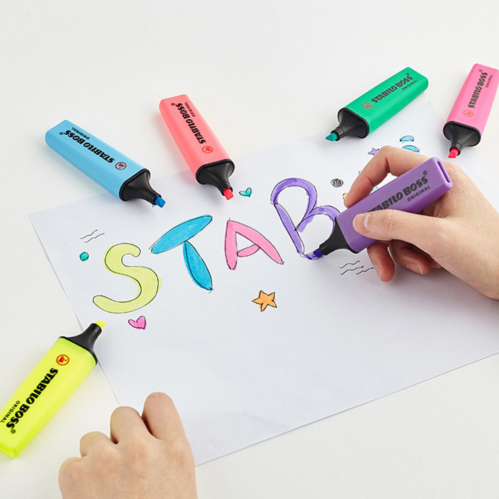 Stabilo Marker Boss - Surligneur Stabilo allemand 70 boss, 1