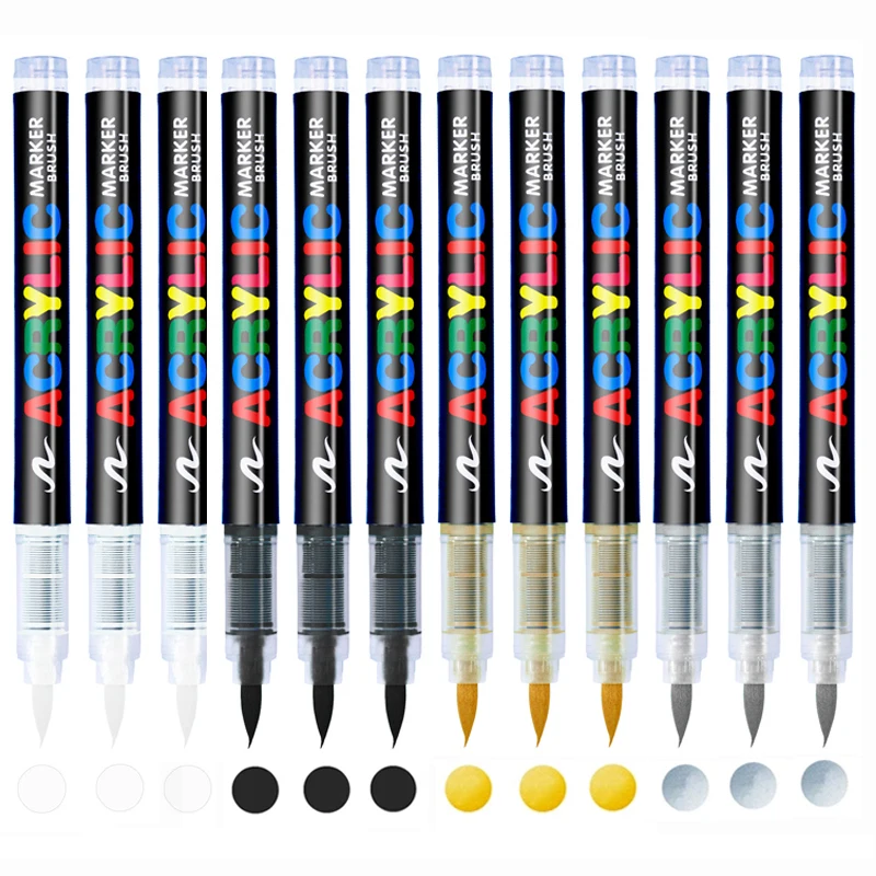 Copic Marker Classic - Stylos marqueurs artistiques en acrylique blanc,