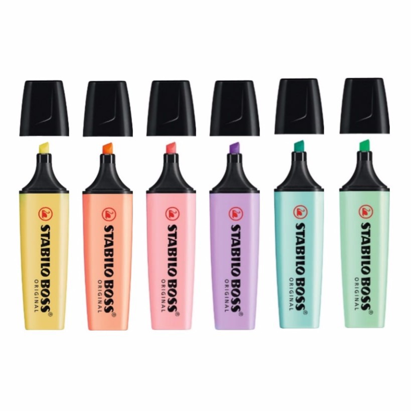 Stabilo Marker Boss - STABILO BOSS ORIGINAL Stylos surligneurs pastel