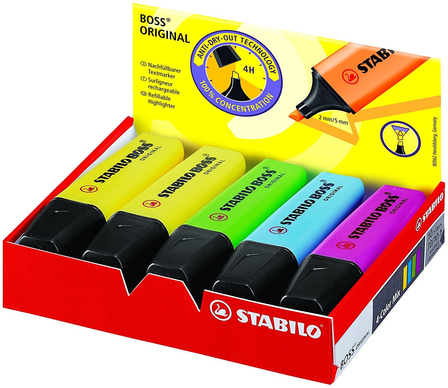 Stabilo Marker Boss - Marqueur de texte-STABILO BOSS ORIGINAL -