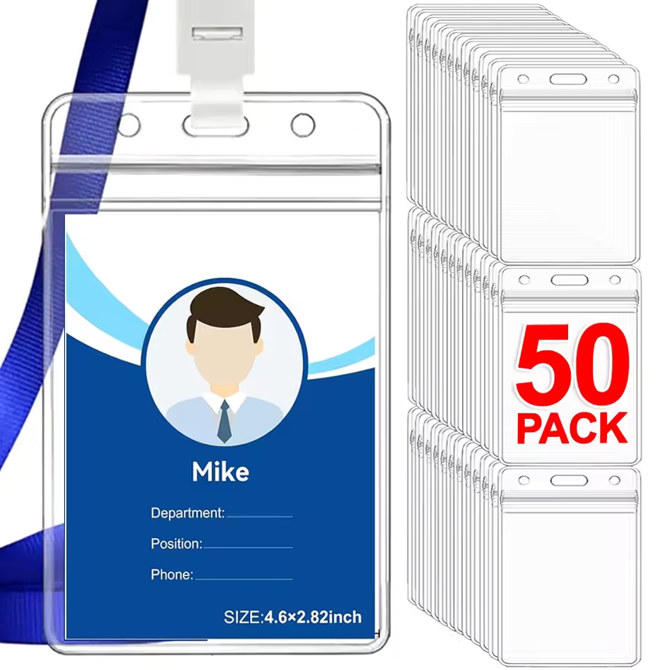 Porte-badge transparent pour n - Index Card Holder avis et prix