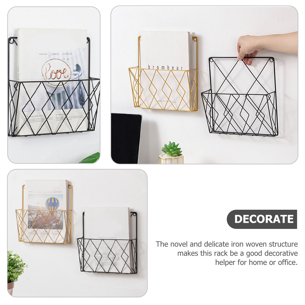 2 pièces Organiseur mural en m - Magazine Holder Rack avis et prix