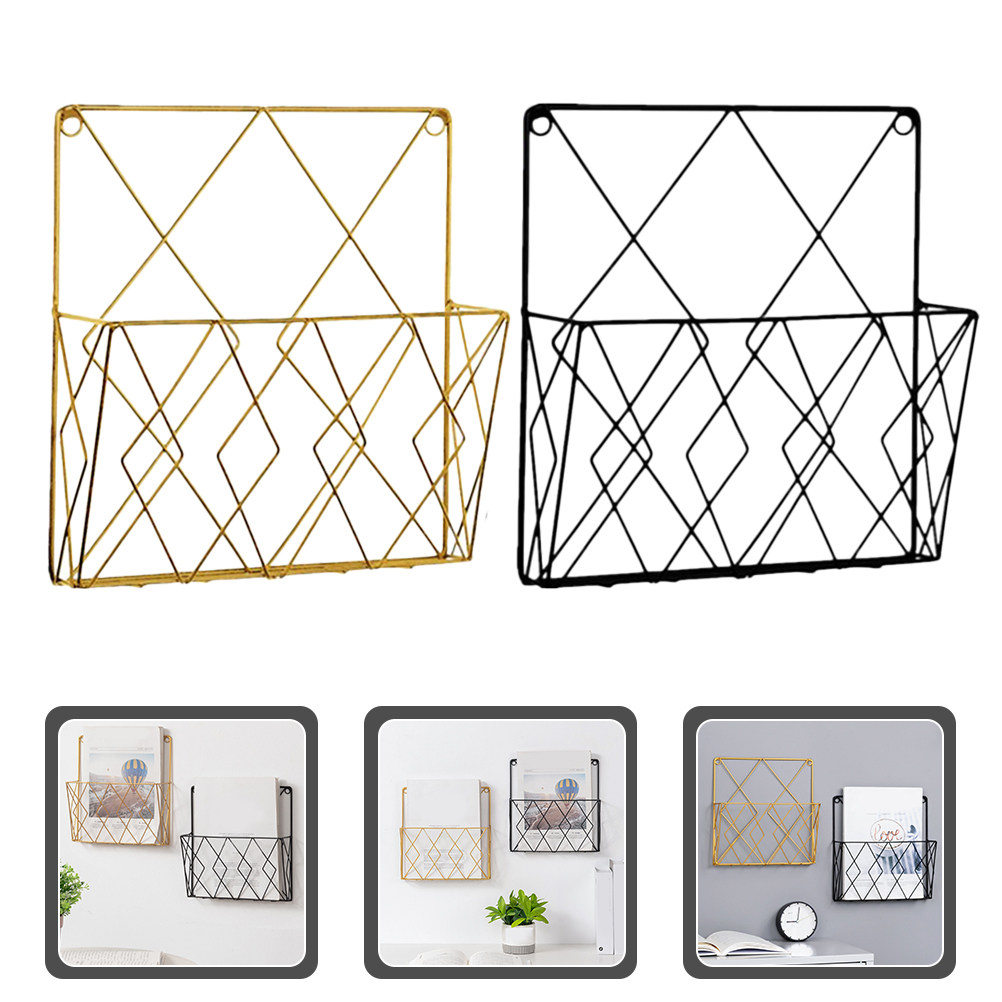 2 pièces Organiseur mural en m - Magazine Holder Rack avis et prix