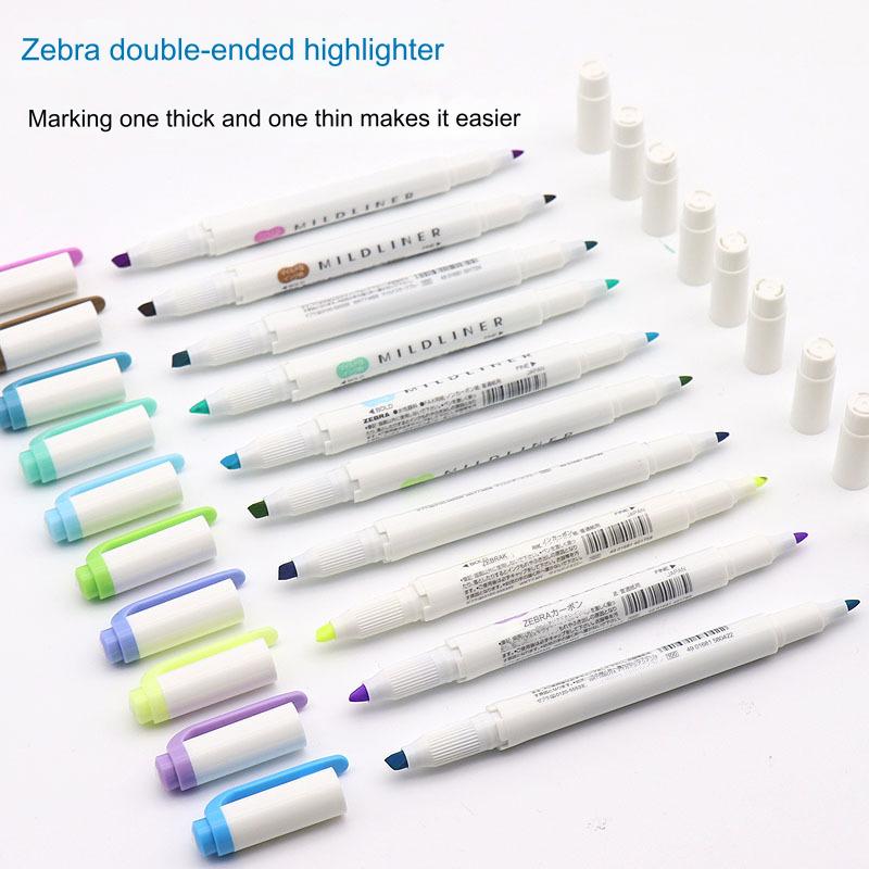 Zèbre 25/35 couleurs ensemble  - Zebra Pen Mildliner avis et prix