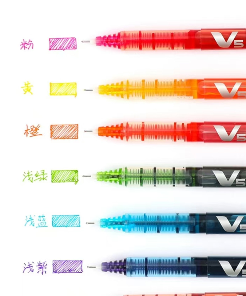 Stylo à bille roulante à encre - Pilot Pen V5 avis et prix