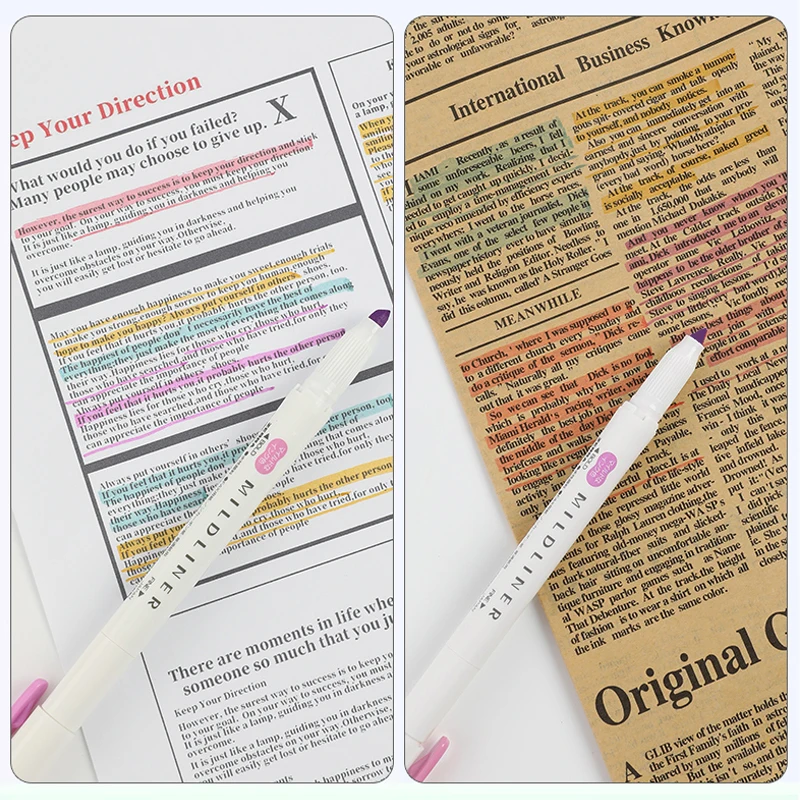 Ensemble de stylos marqueurs à - Zebra Pen Mildliner avis et prix
