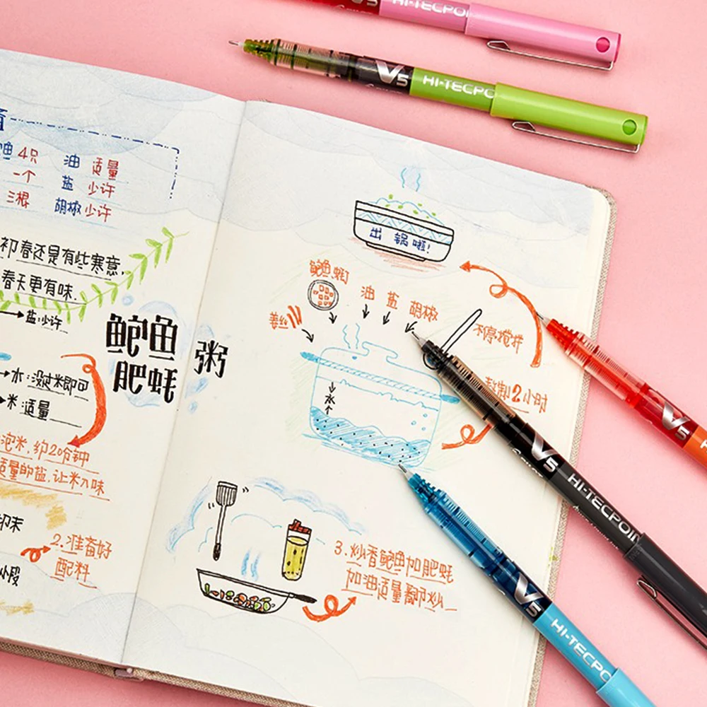 Stylos à Gel pilote japonais,  - Pilot Pen V5 avis et prix