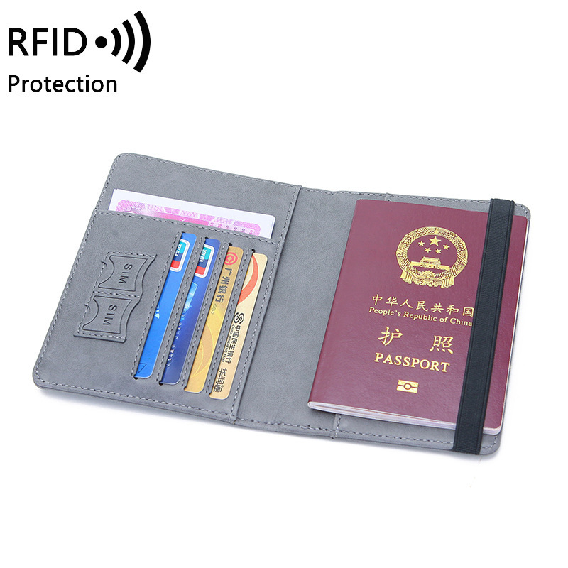 Porte-passeport unisexe en cui - Index Card Holder avis et prix