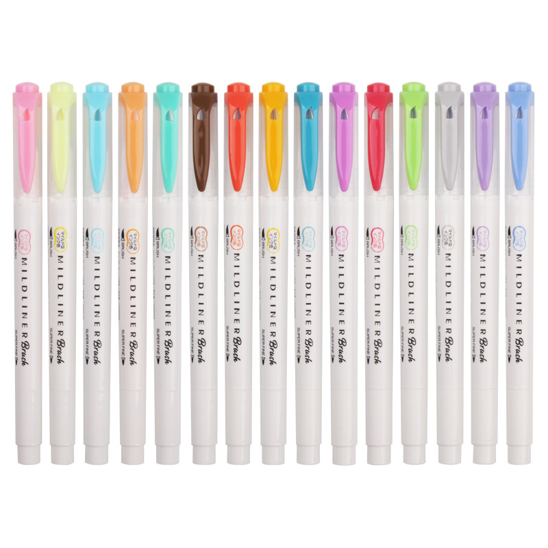 Ensemble de stylos surligneurs - Zebra Pen Mildliner avis et prix