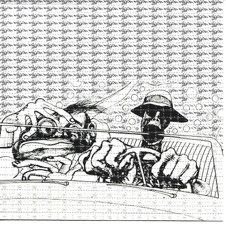 Hunter In Vegas Psychedelic LS - Ink Blotter Paper avis et prix