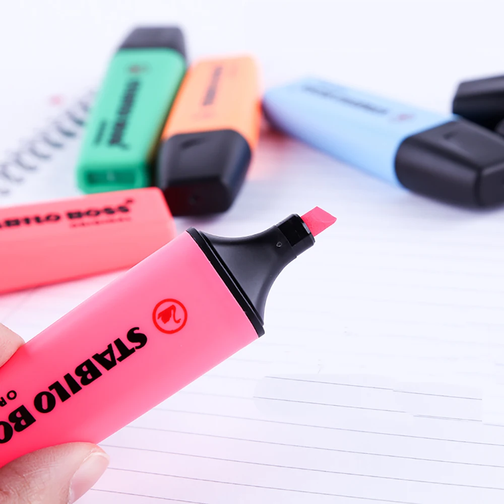 Surligneurs STABILO 5/9/14 cou - Stabilo Marker Boss avis et prix