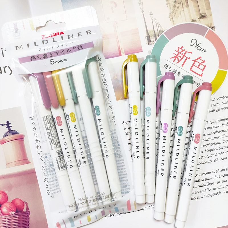 Marqueurs surligneurs zèbre mi - Zebra Pen Mildliner avis et prix