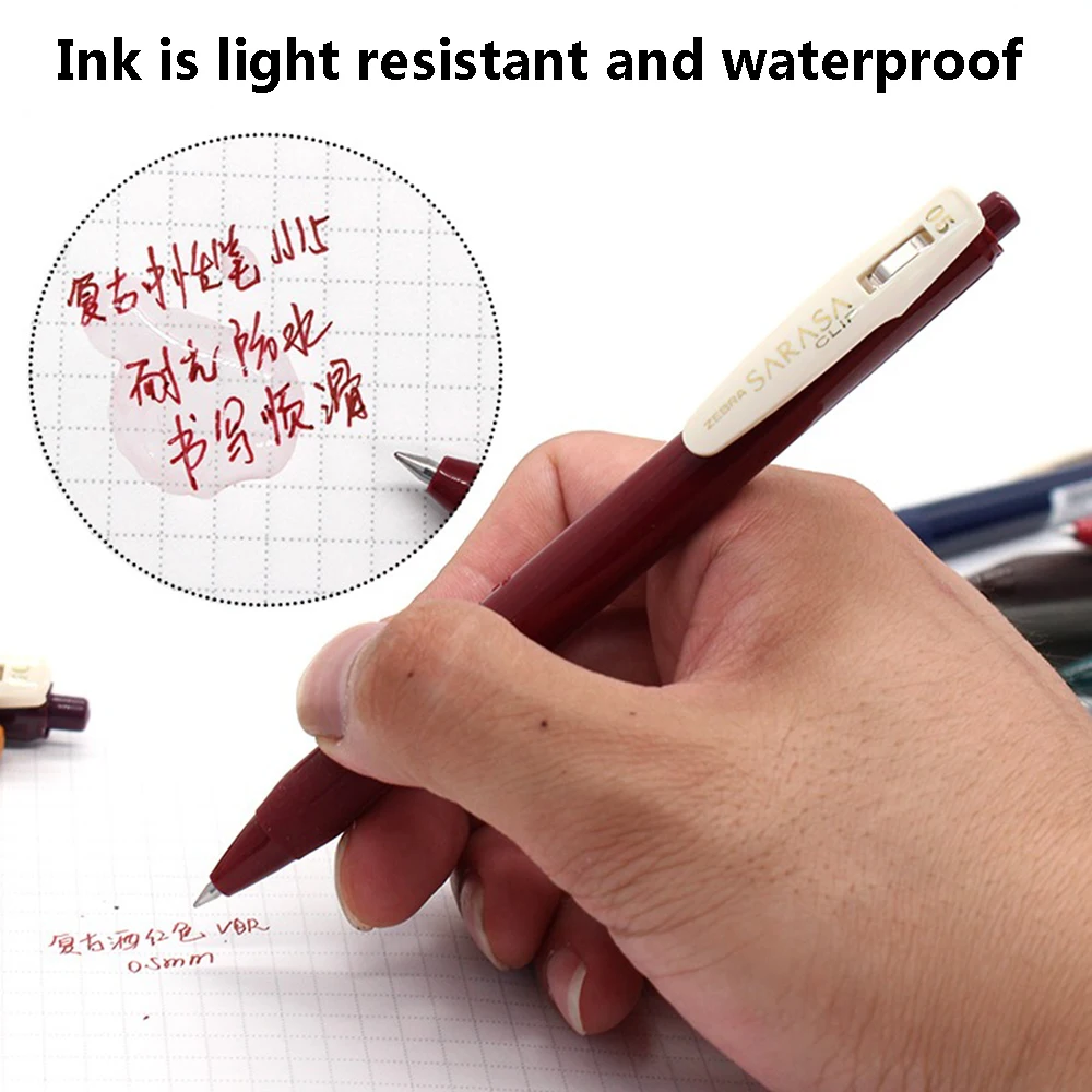 Stylos à Gel zèbre japonais JJ - Zebra Pen Sarasa avis et prix
