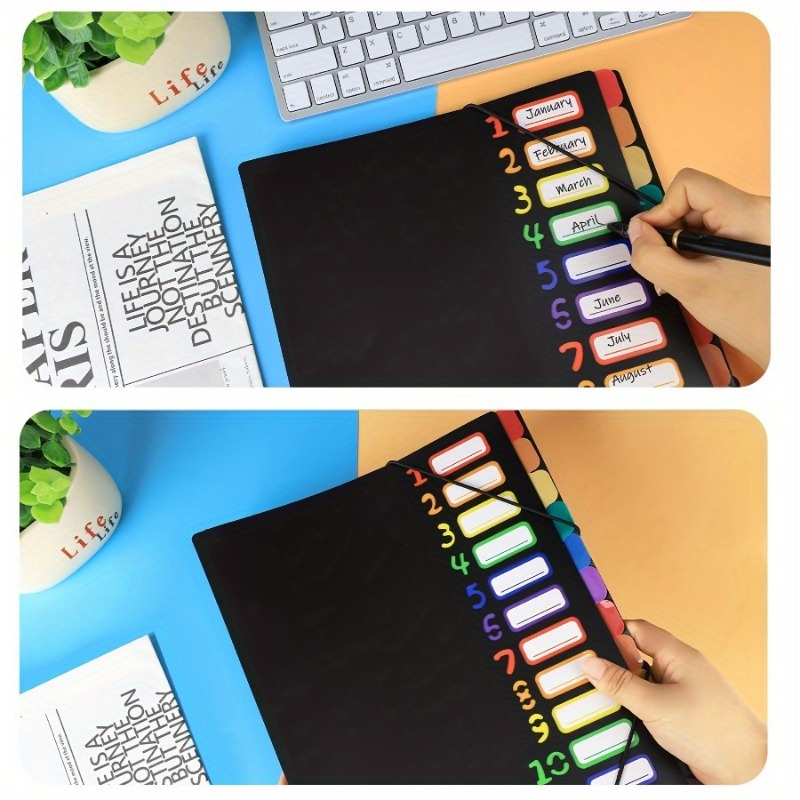 Dossier A4 multicouche avec co - Tab Divider A4 avis et prix