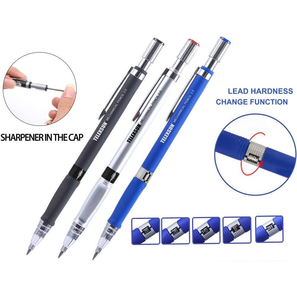Crayons mécaniques 2B de 2,0 m - Staedtler Pencil Lumocolor avis et prix