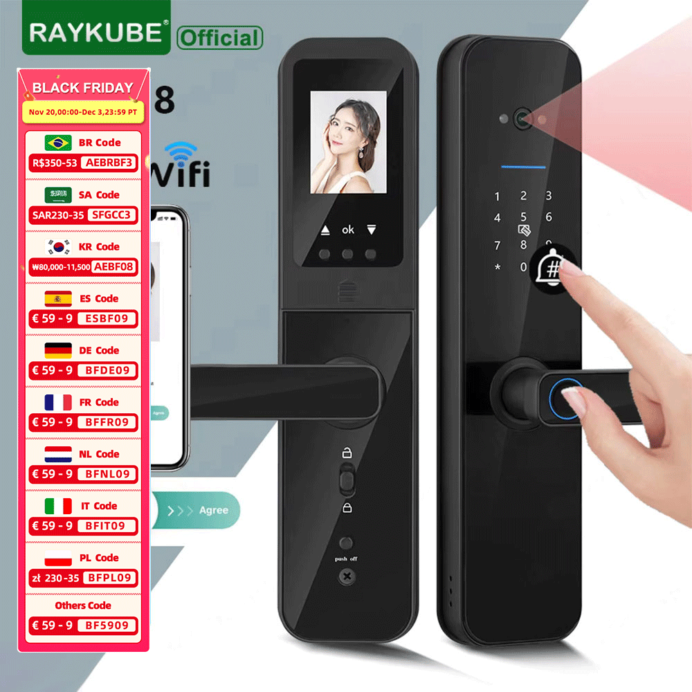 RAYKUBE F008 Tuya Wifi judas H - Letter Opener Brass avis et prix