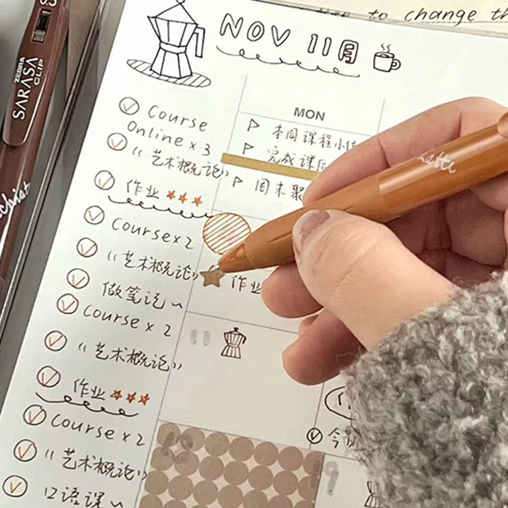 Ensemble de stylos gel BRA tra - Zebra Pen Sarasa avis et prix