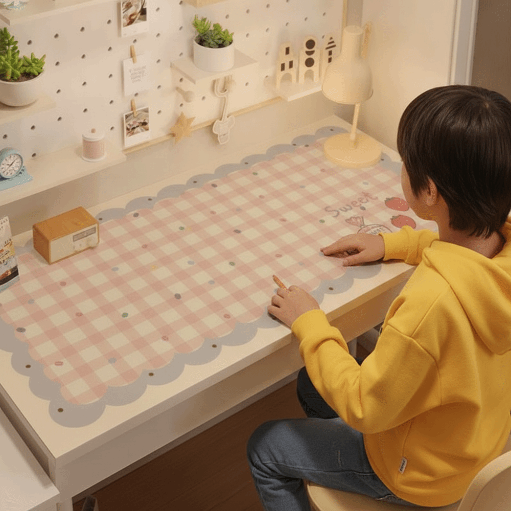 Tapis de bureau dessin animé i - Leather Desk Pad avis et prix