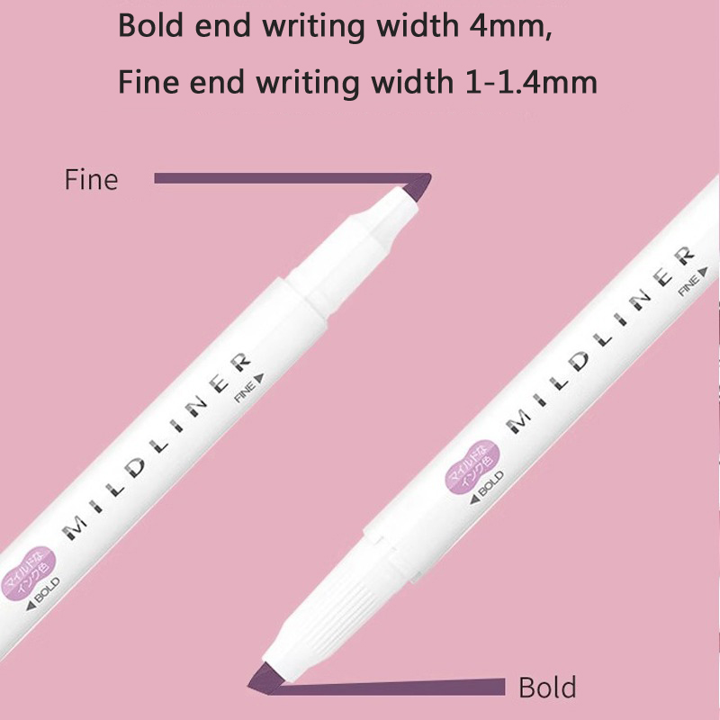 Surligneur zèbre WKT7 Mildline - Zebra Pen Mildliner avis et prix