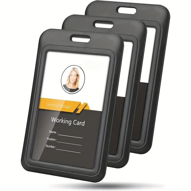 Porte-carte d'identité couliss - Index Card Holder avis et prix