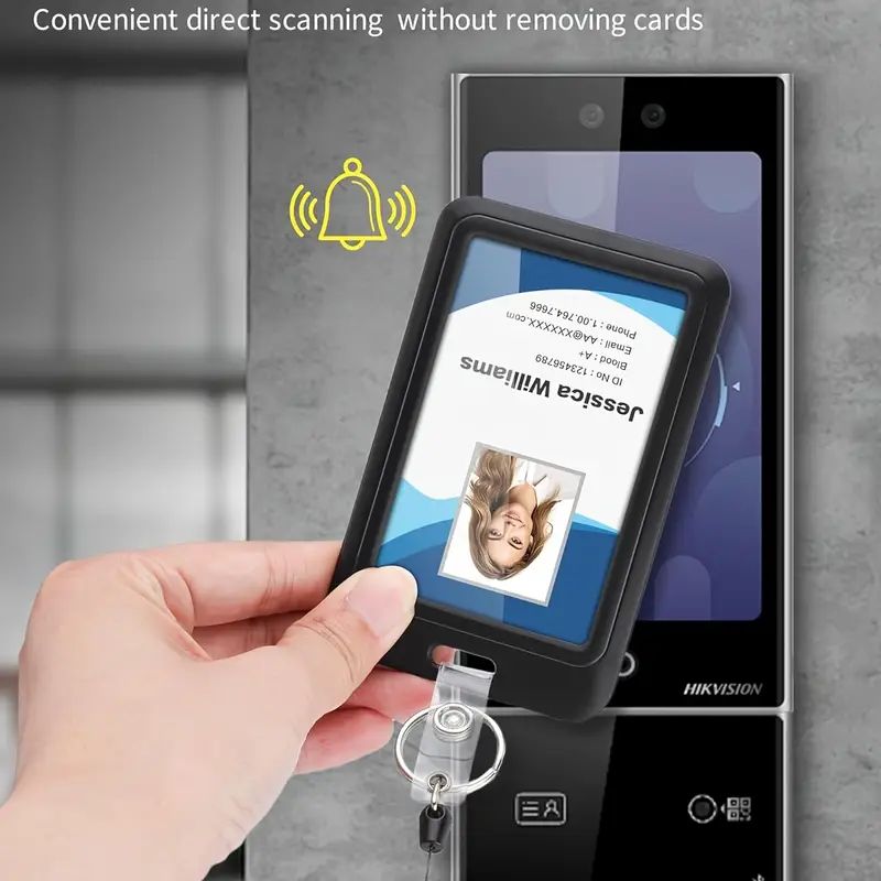 Porte-carte d'identité couliss - Index Card Holder avis et prix