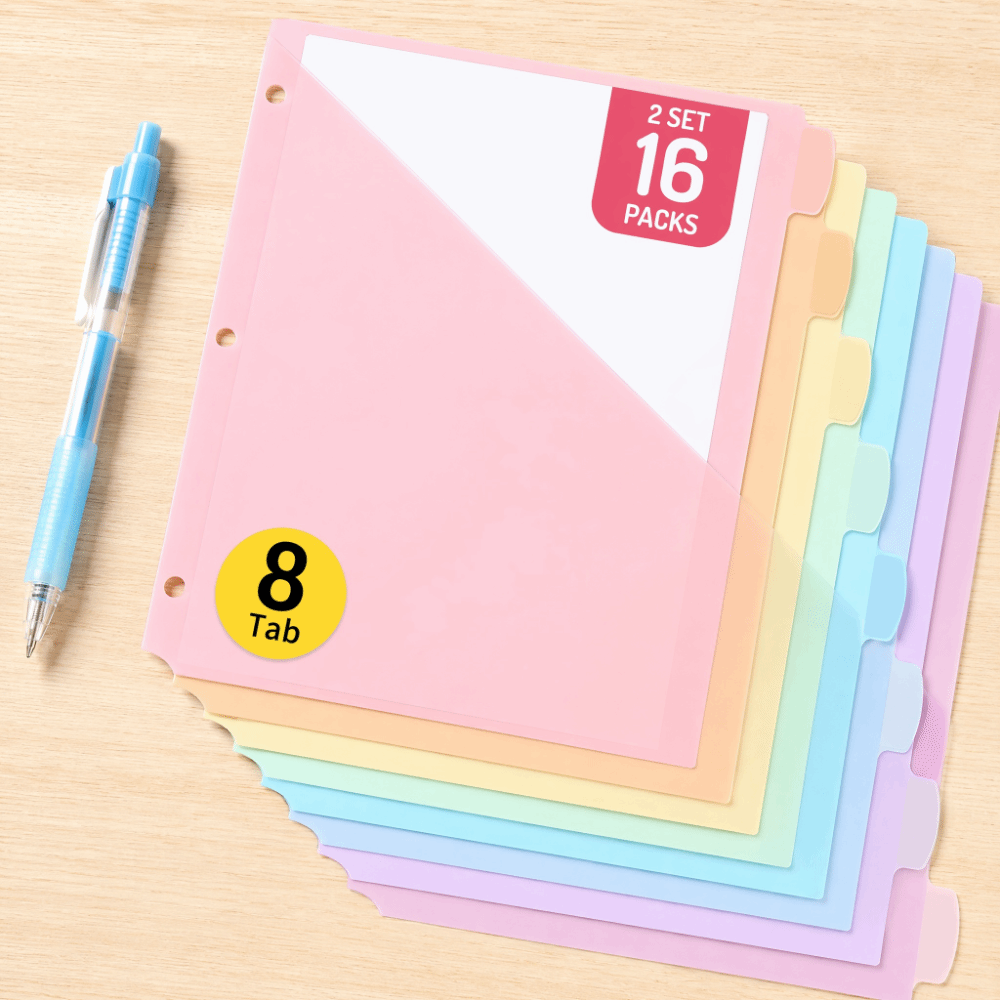 Diviseurs de classeur durables - Tab Divider A4 avis et prix