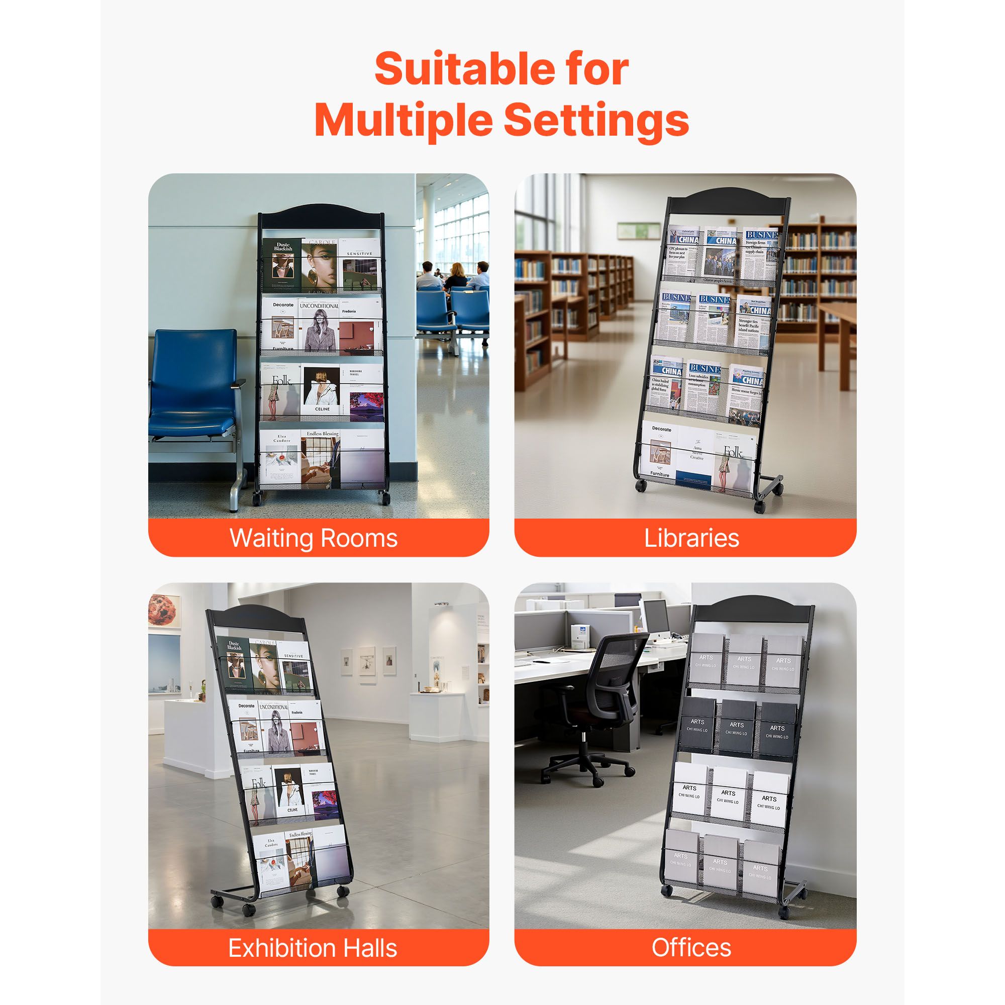 Présentoir à brochures, présen - Magazine Holder Rack avis et prix